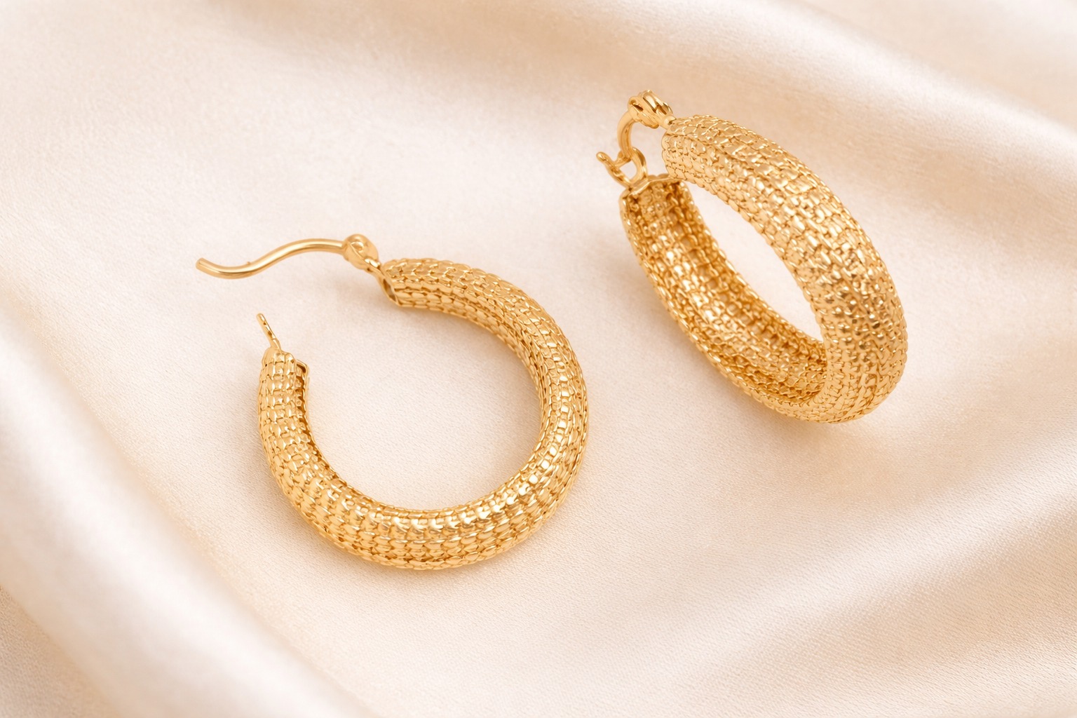 Aros redondos aleación oro 14